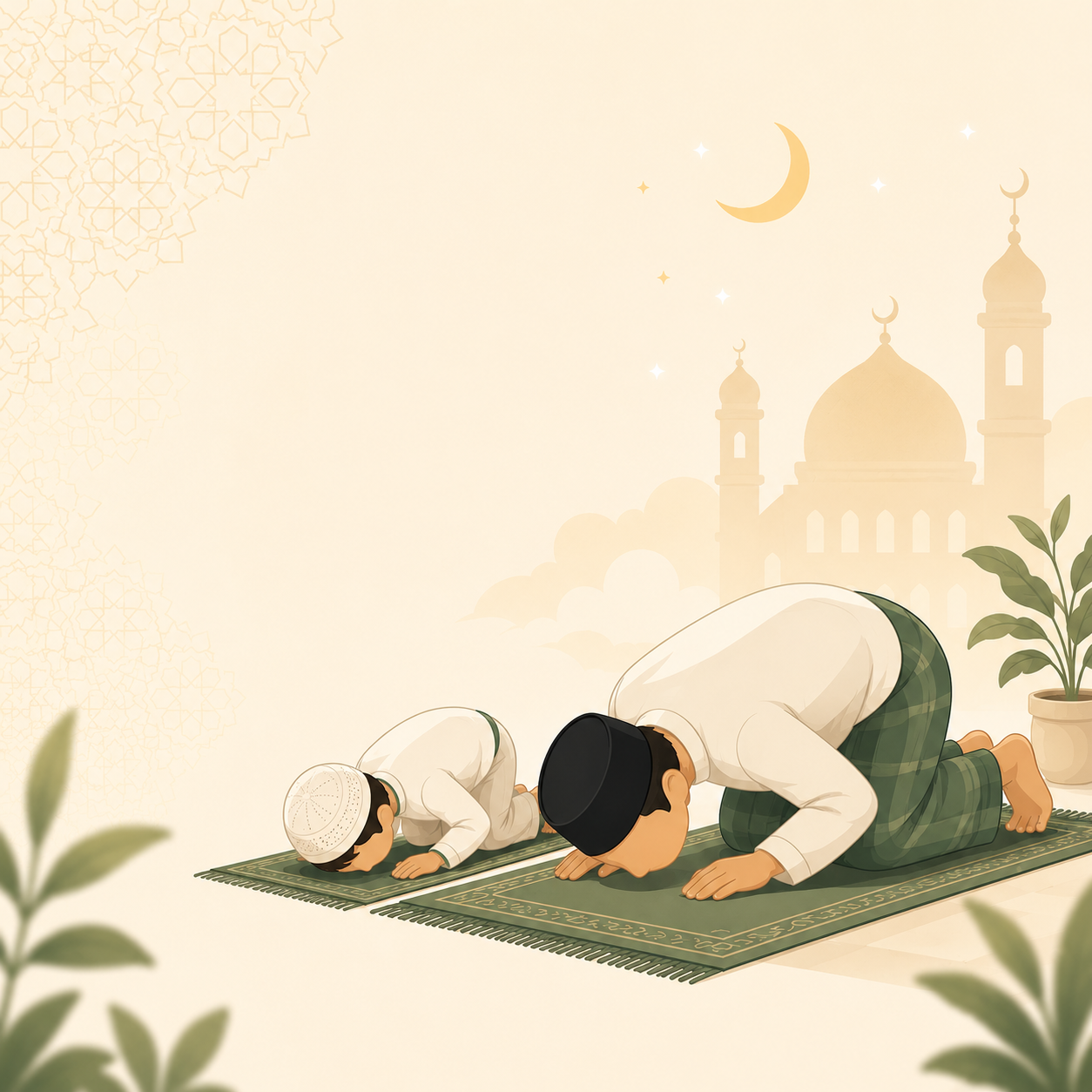 Placeholder foto gerakan sholat untuk halaman beranda